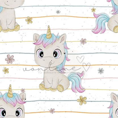 Mina das Einhorn Design Digital inkl. PNG Datei