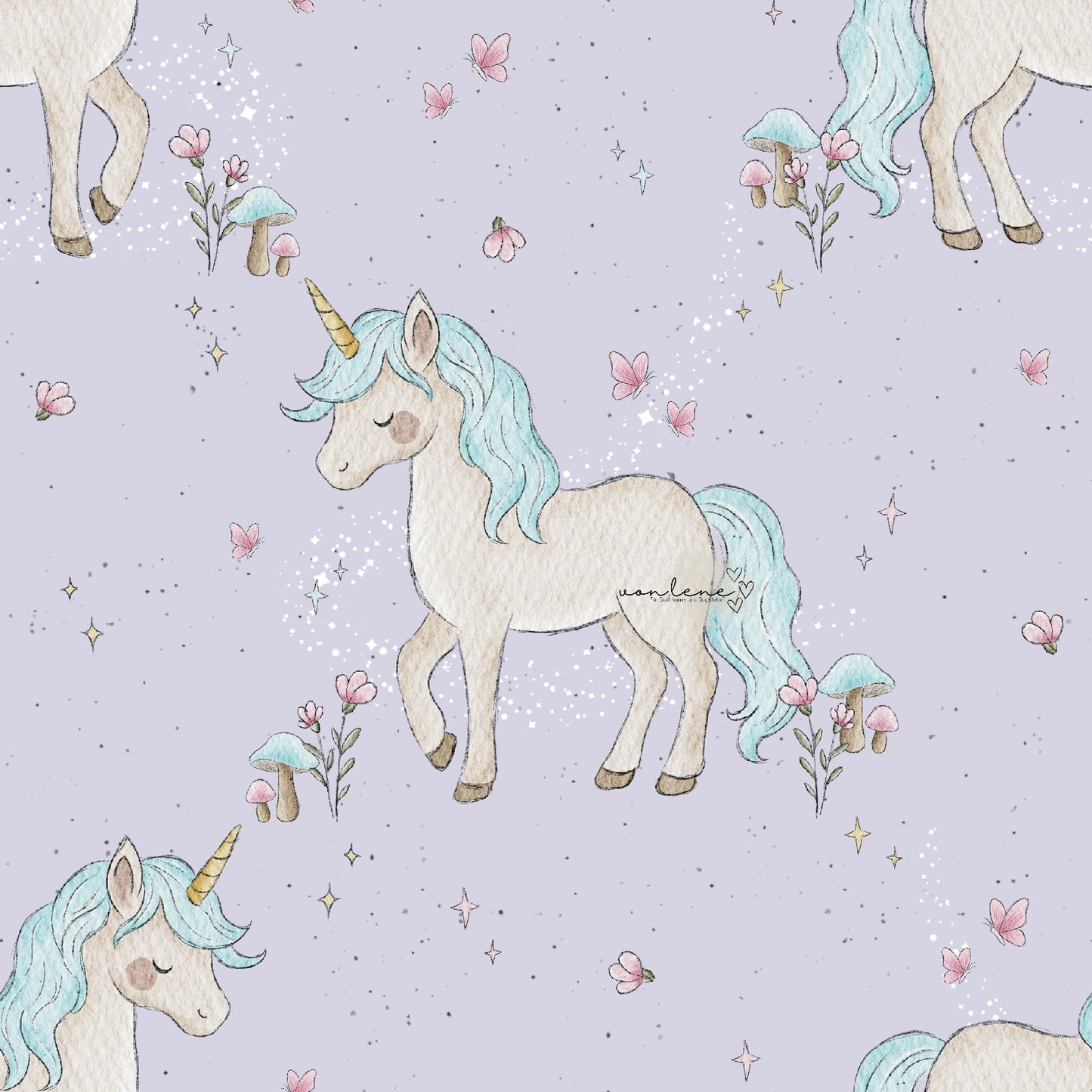 Einhorn digitales Design