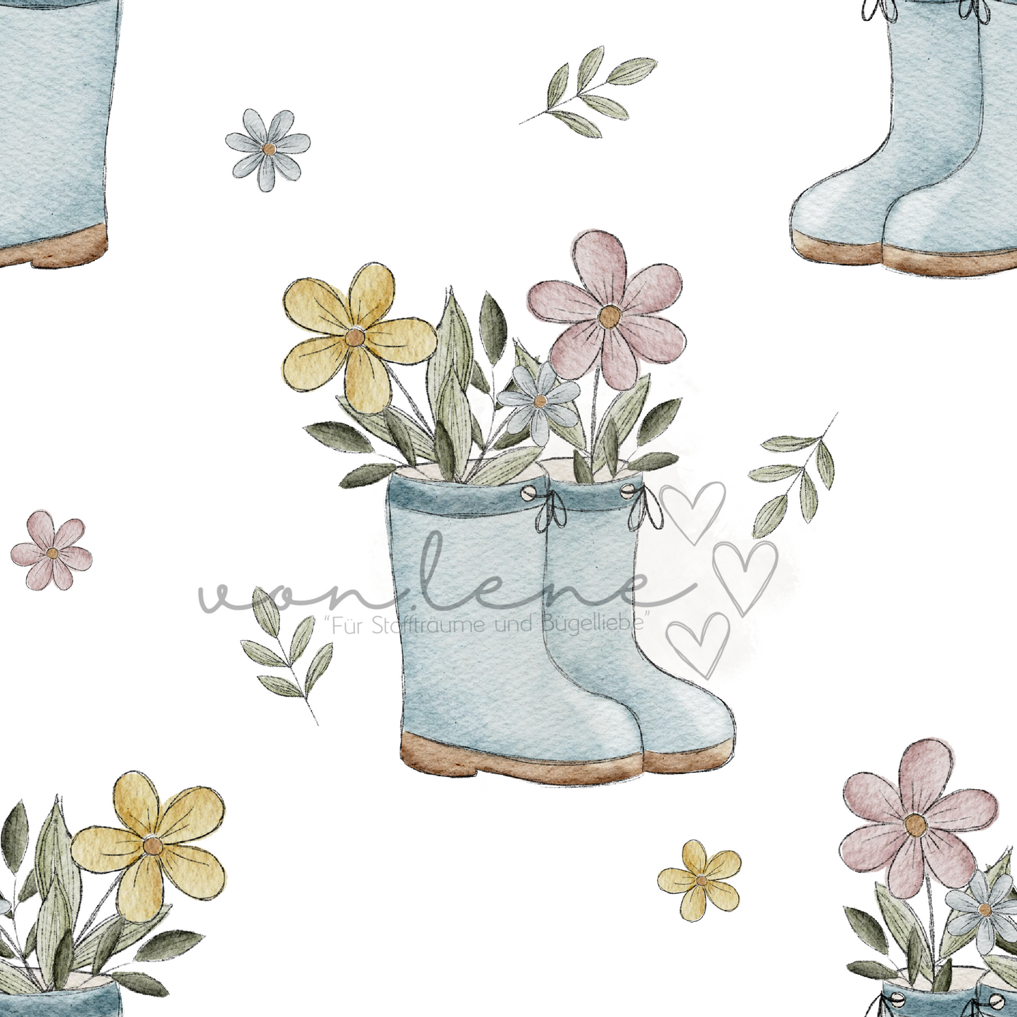 kleines Gartenglück Design Digital inkl. PNG Datei