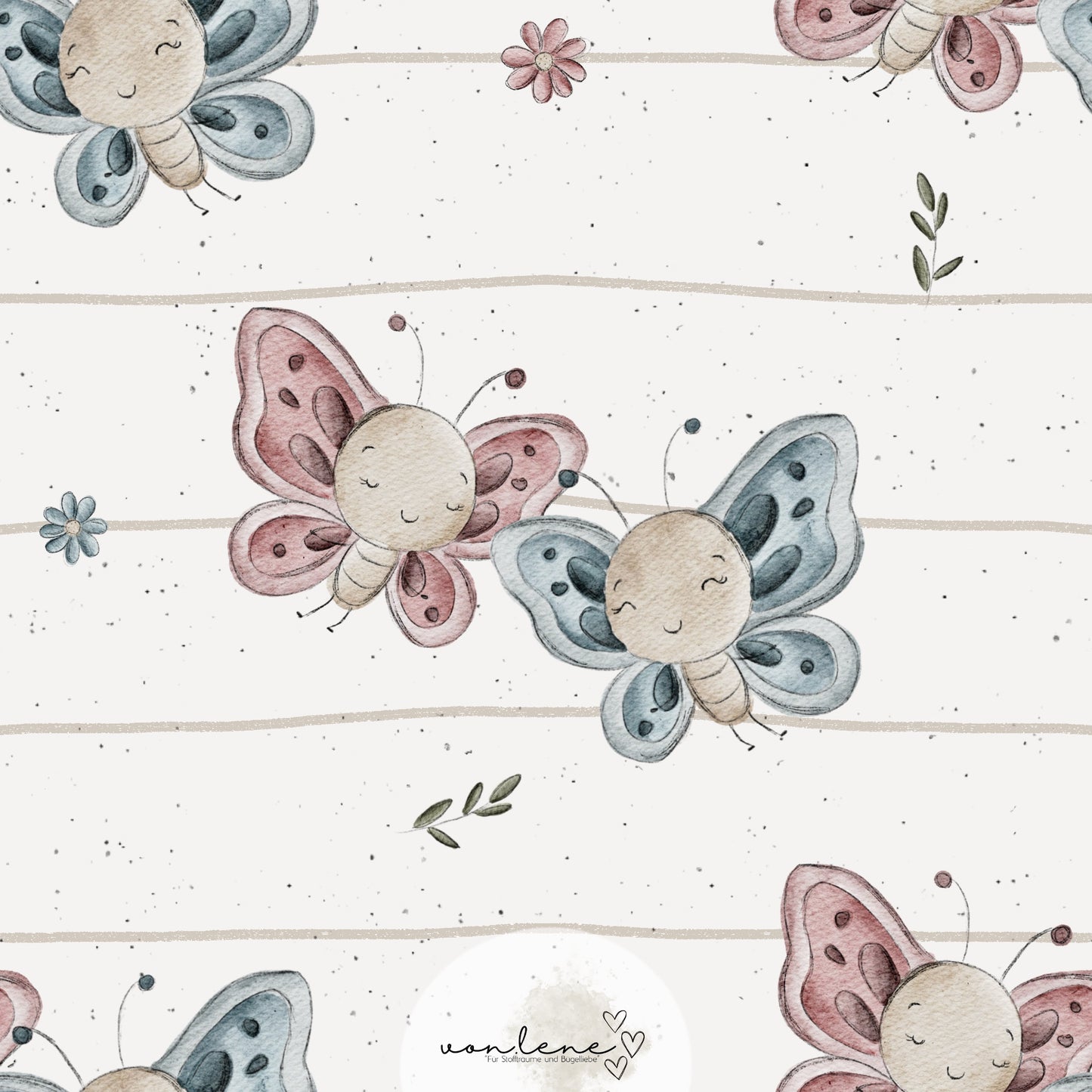Ultra exklusives Design Schmetterling (IG: handmade_by_annilein)