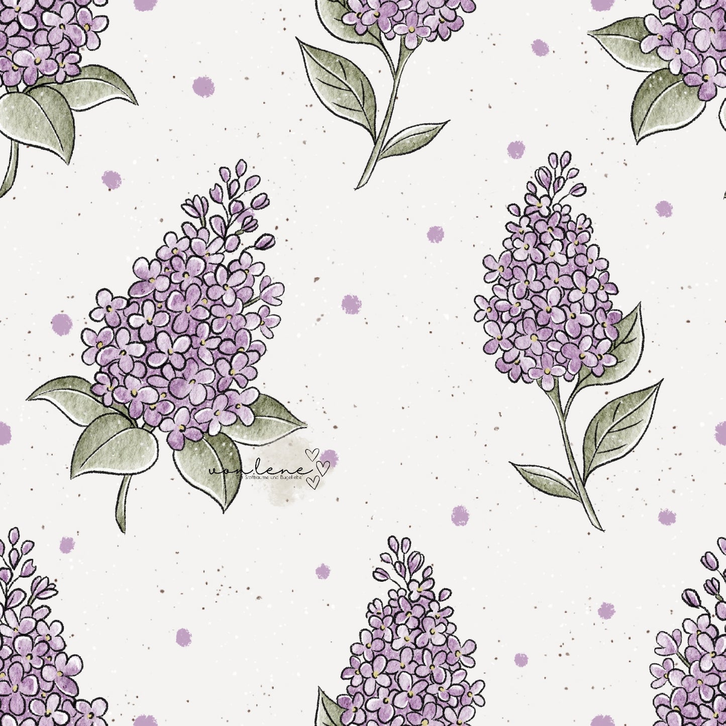 Frühlingsblumen digitales Design