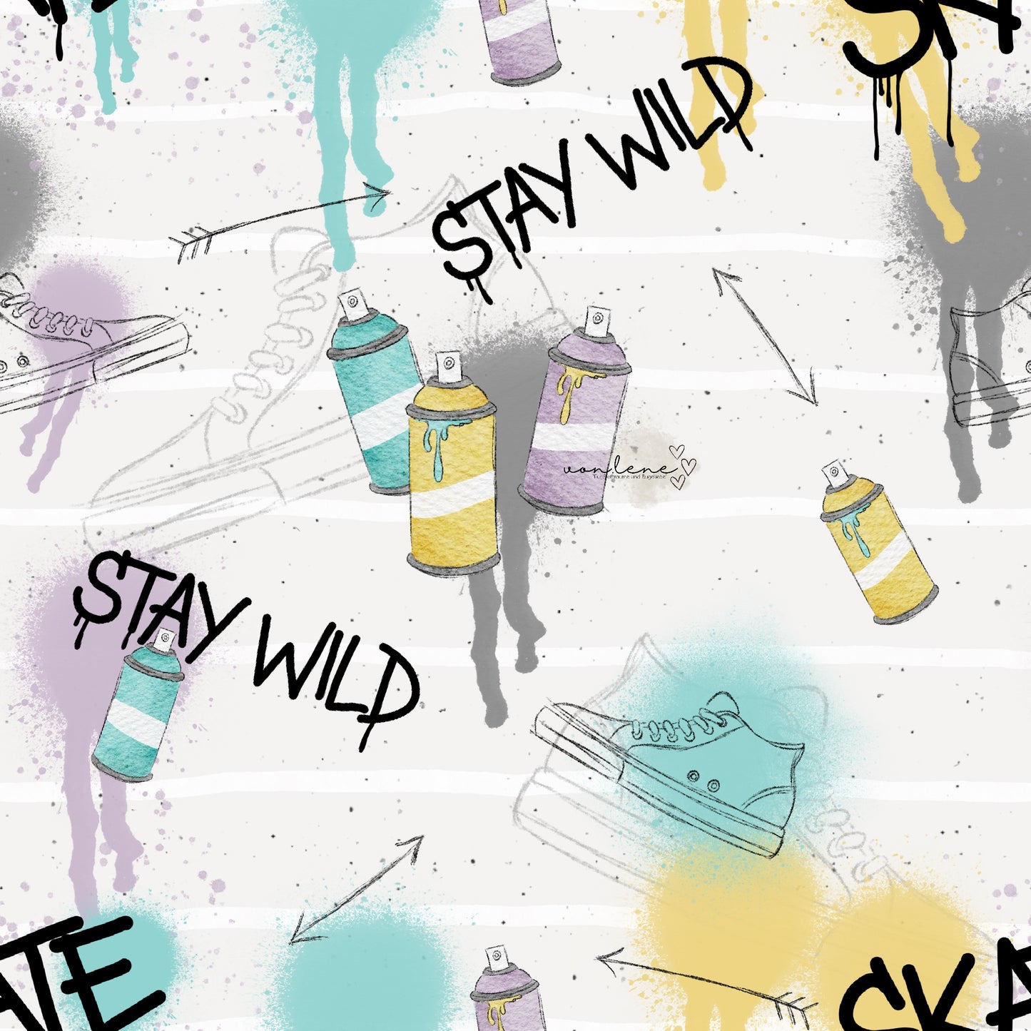 Graffiti Style digitales Design
