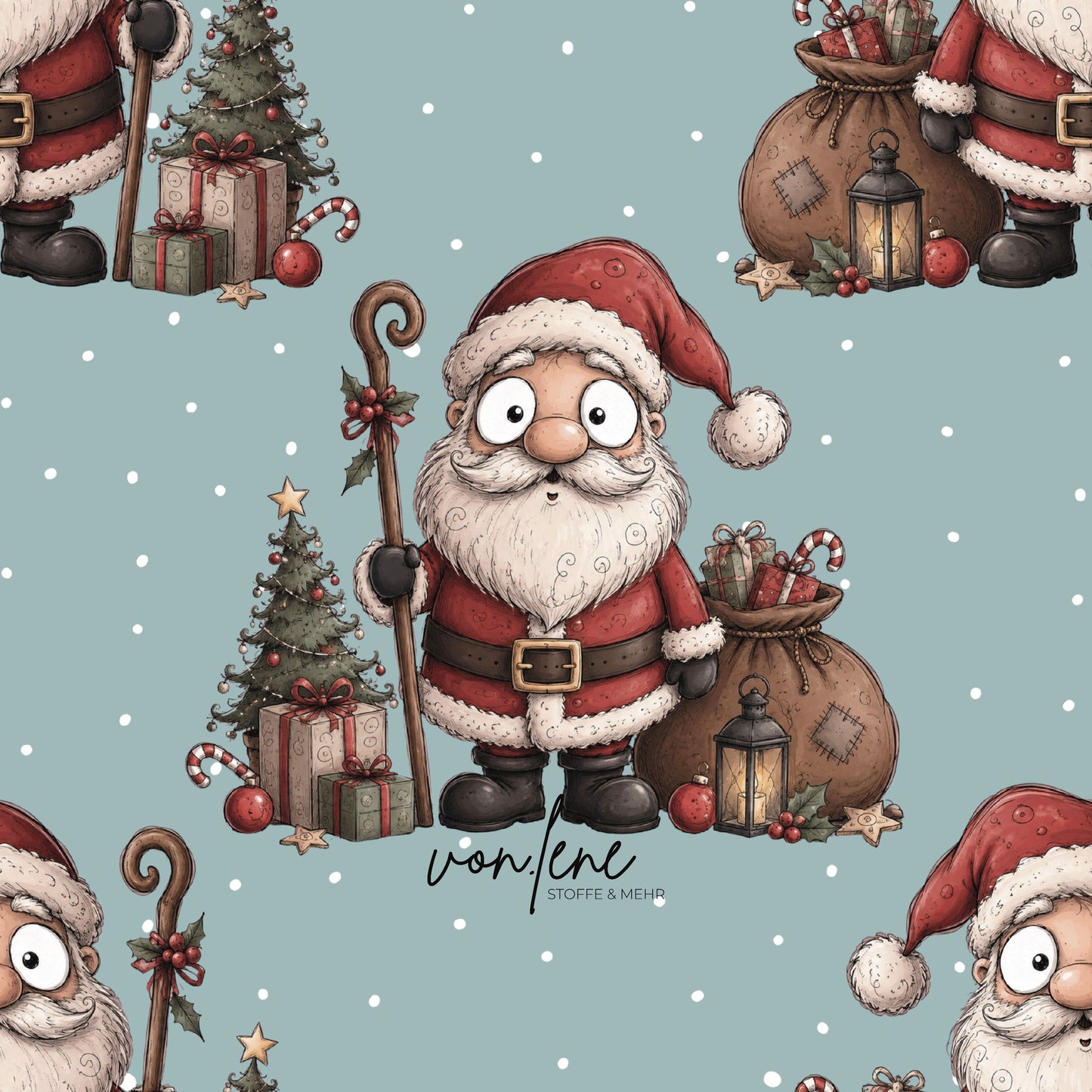 Weihnachtsmann digitales Design