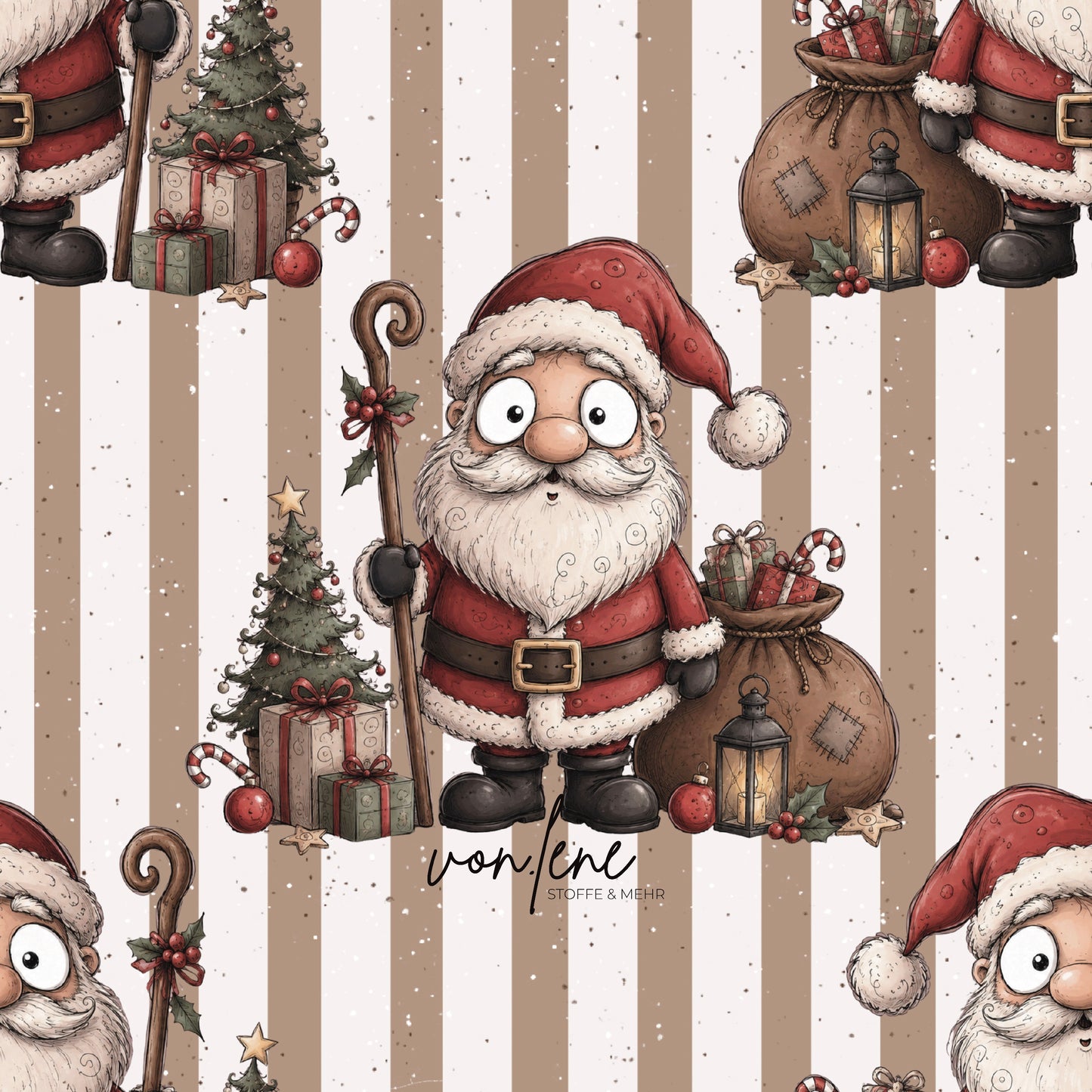Weihnachtsmann digitales Design