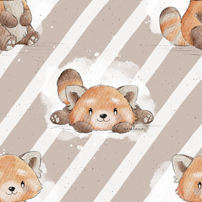 Roter Panda digitales Design
