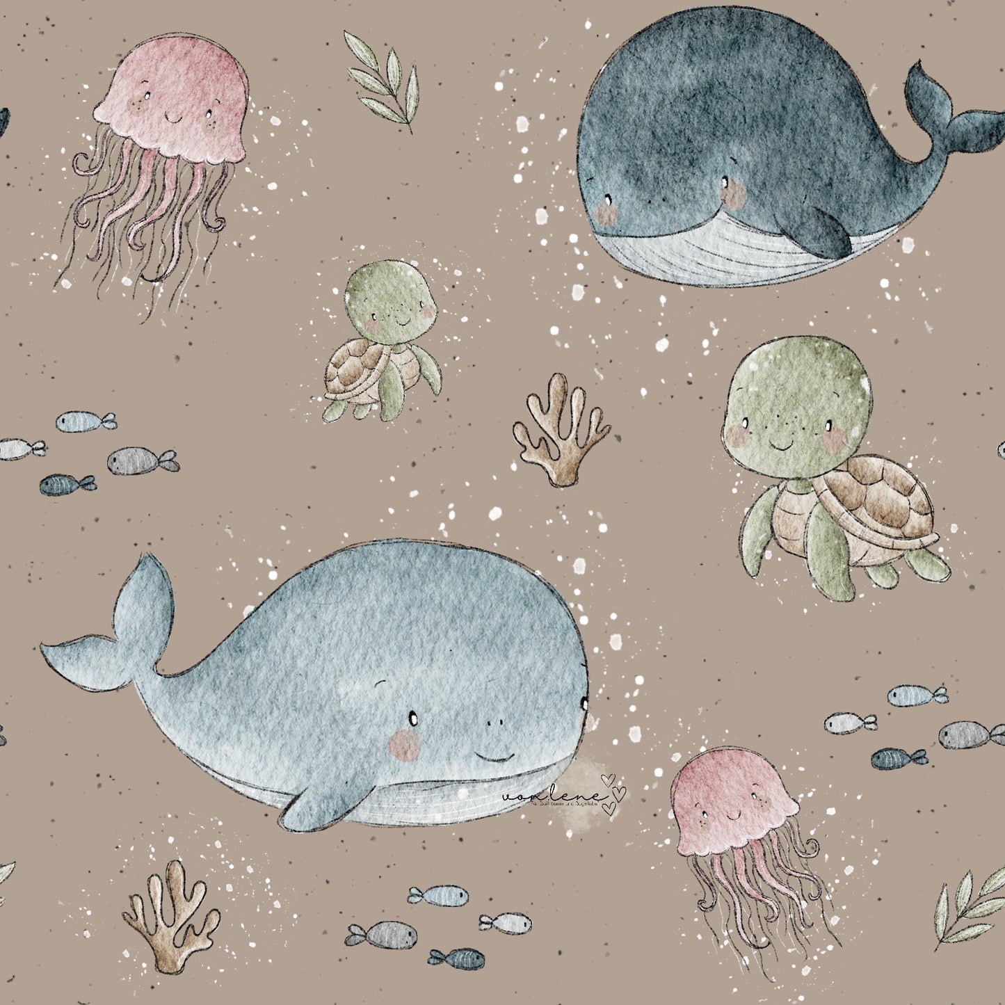 Ocean Friends digitales Design