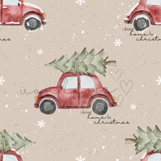 Weihnachtsauto Design Digital