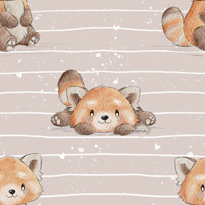 Roter Panda digitales Design