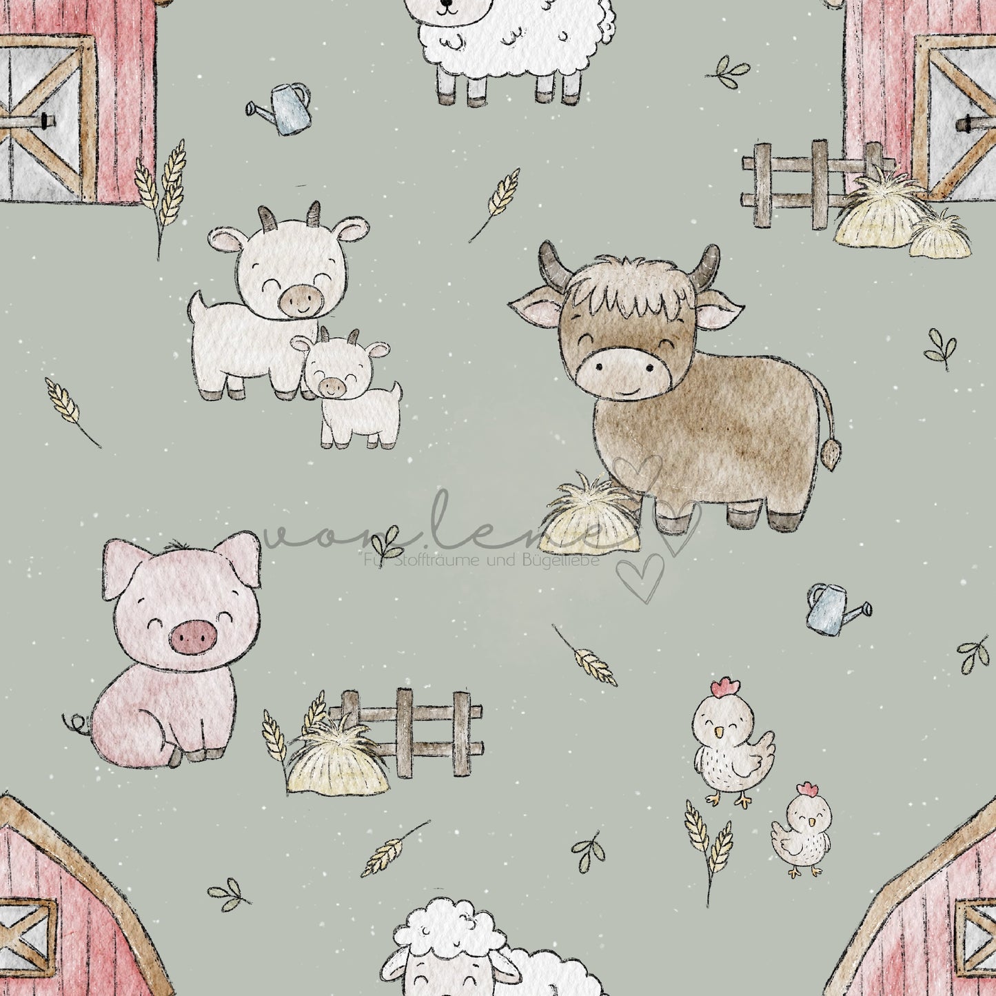 Bauernhof digitales Design