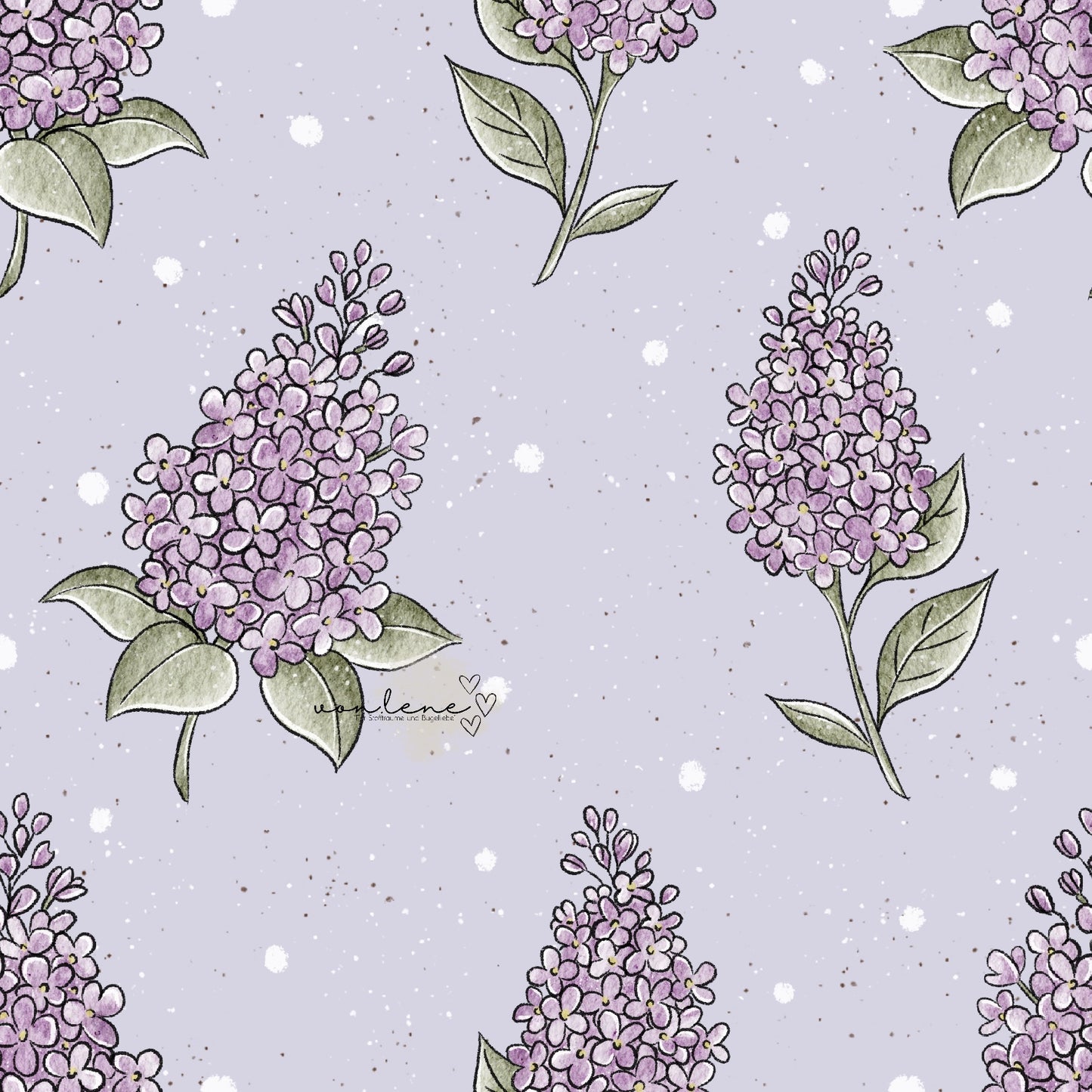 Frühlingsblumen digitales Design