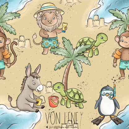 Am Strand digitales Design