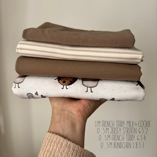 Stoffpaket Milk&Cookie 2