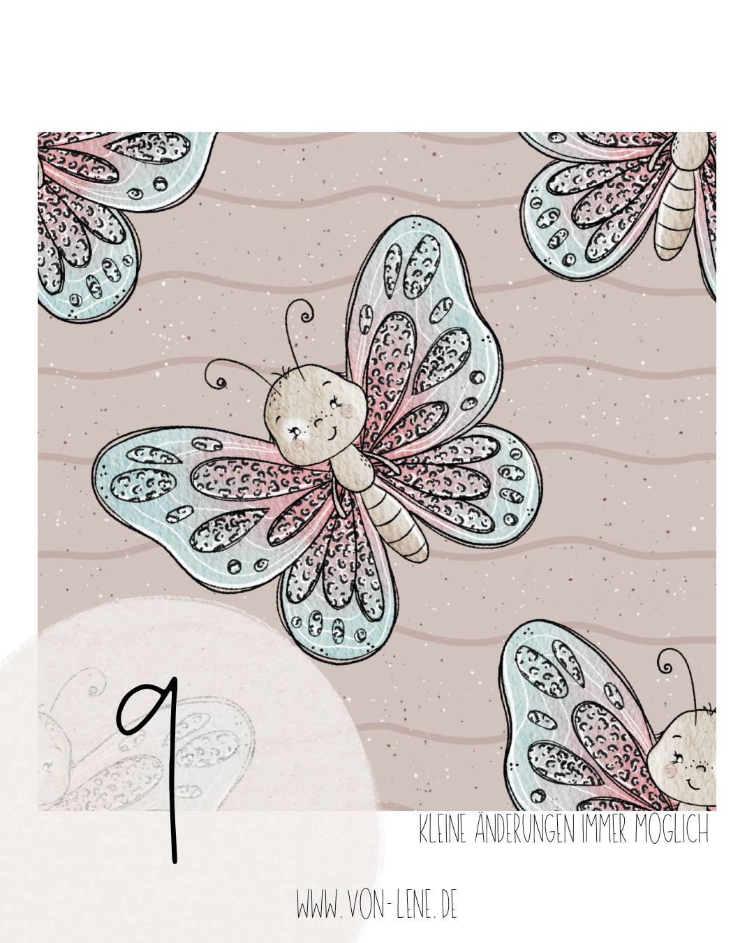 Leo der Schmetterling  digitales Design