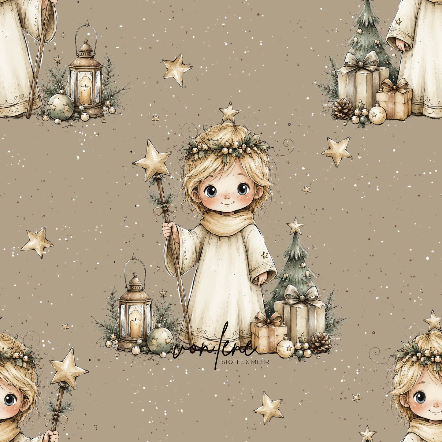 Christkind digitales Design