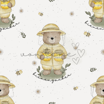 Honigbär Design Digital inkl. PNG Datei (auch ohne Schriftzug möglich)