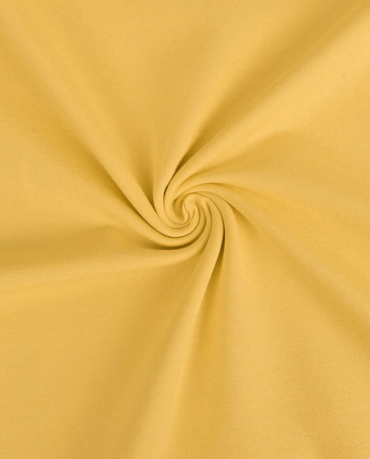 French Terry uni Hellgelb 632