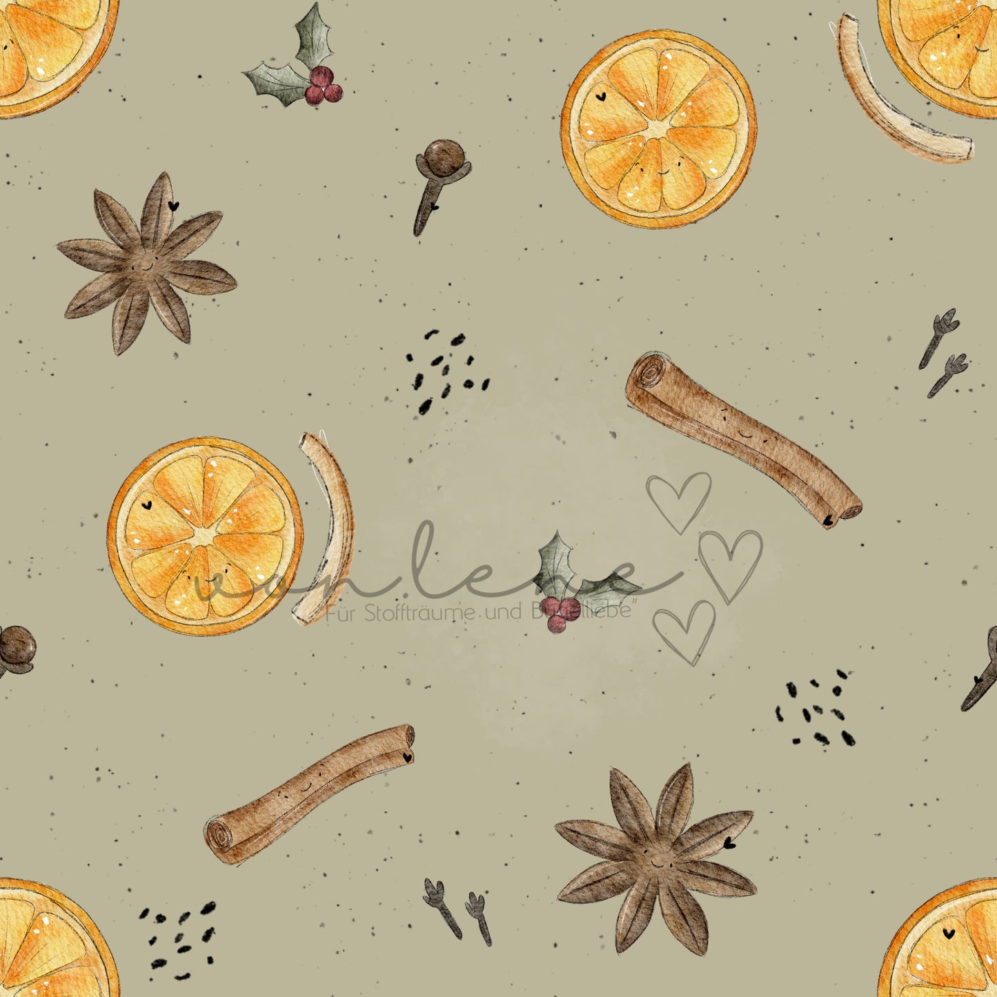 Weihnachtsgewürz digitales Design