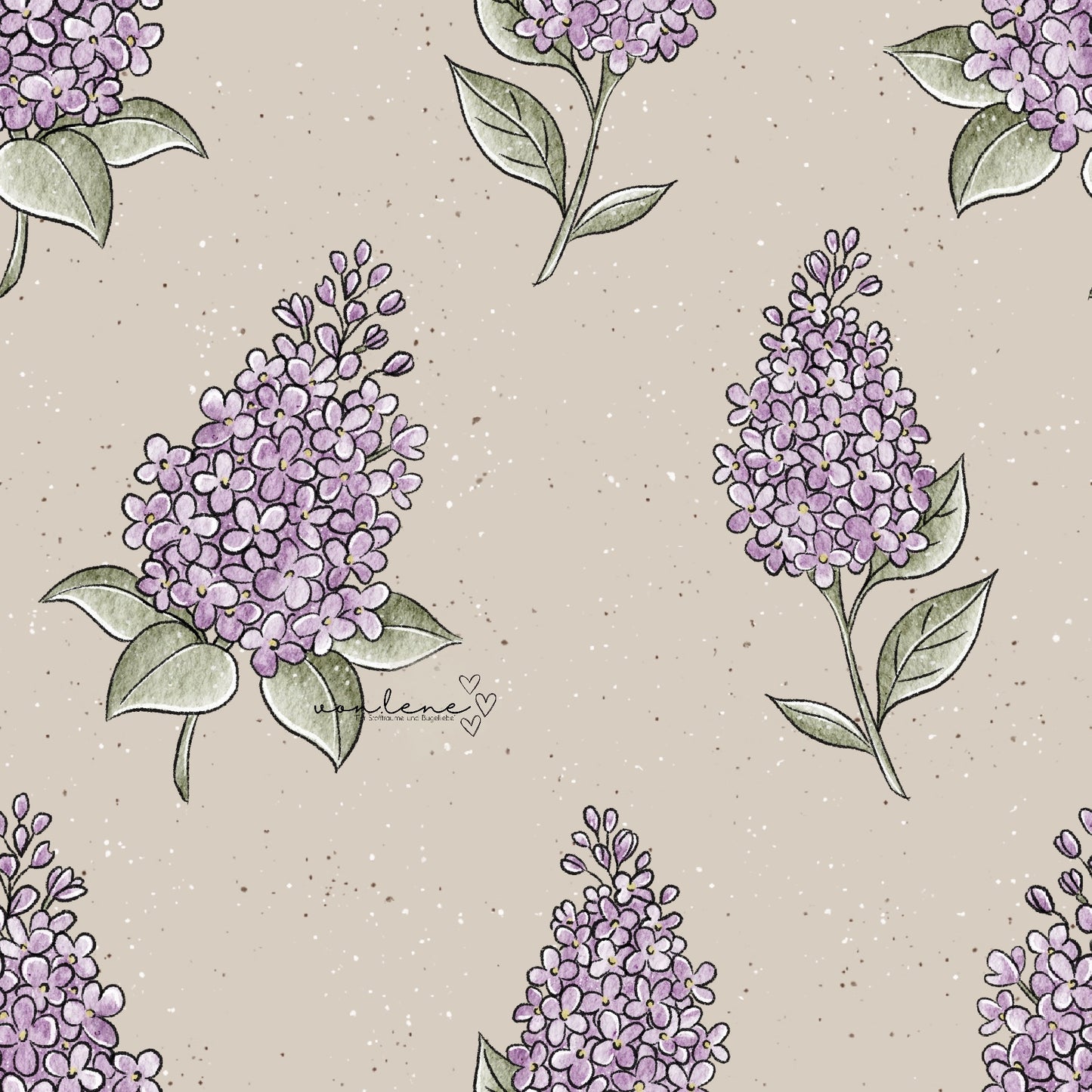 Frühlingsblumen digitales Design