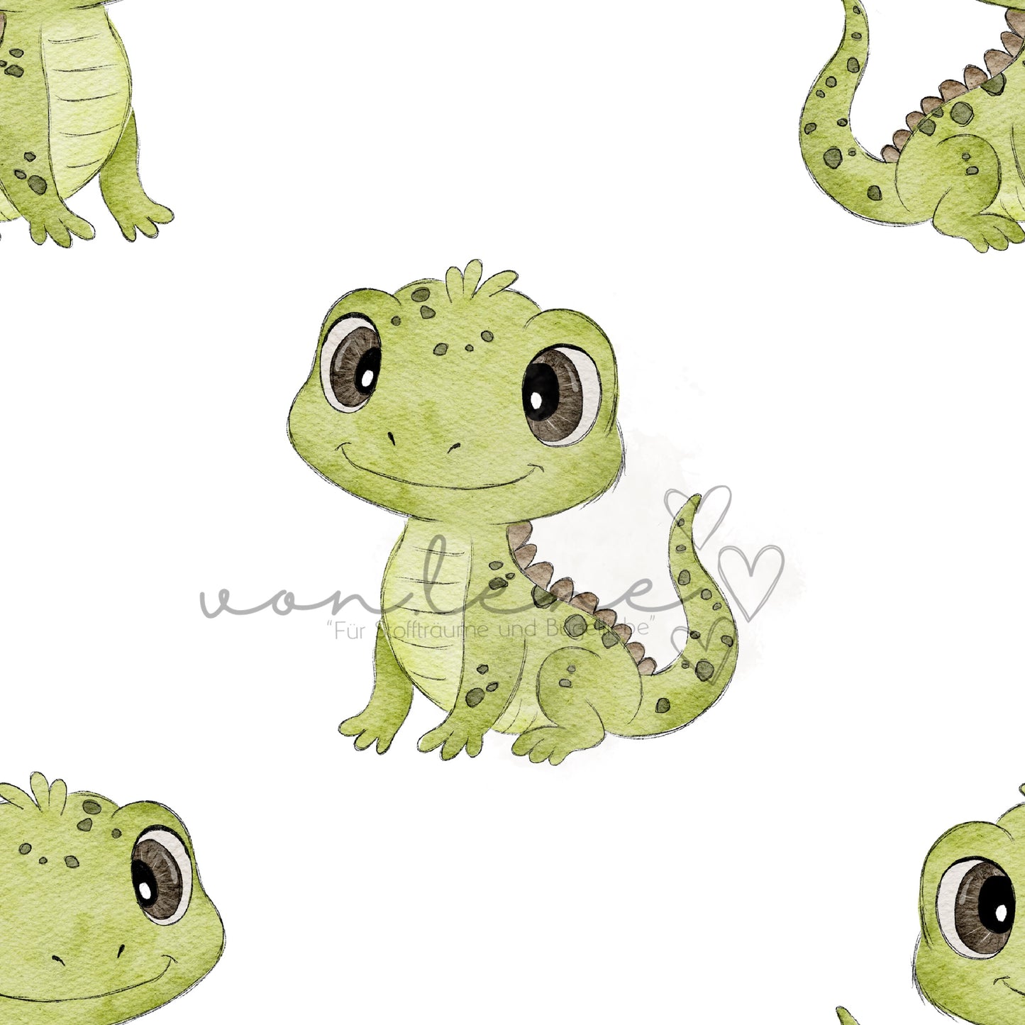 Fred die Echse Design Digital inkl. PNG Datei