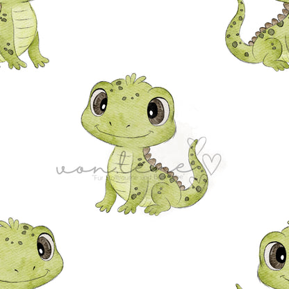 Fred die Echse Design Digital inkl. PNG Datei