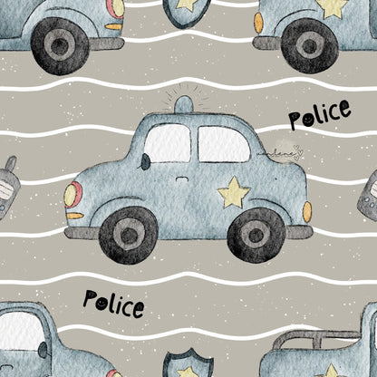 Polizeiauto digitales Design