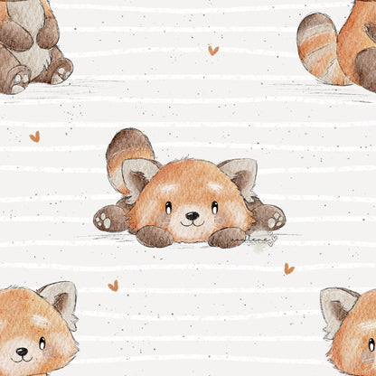 Roter Panda digitales Design
