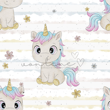 Mina das Einhorn Design Digital inkl. PNG Datei