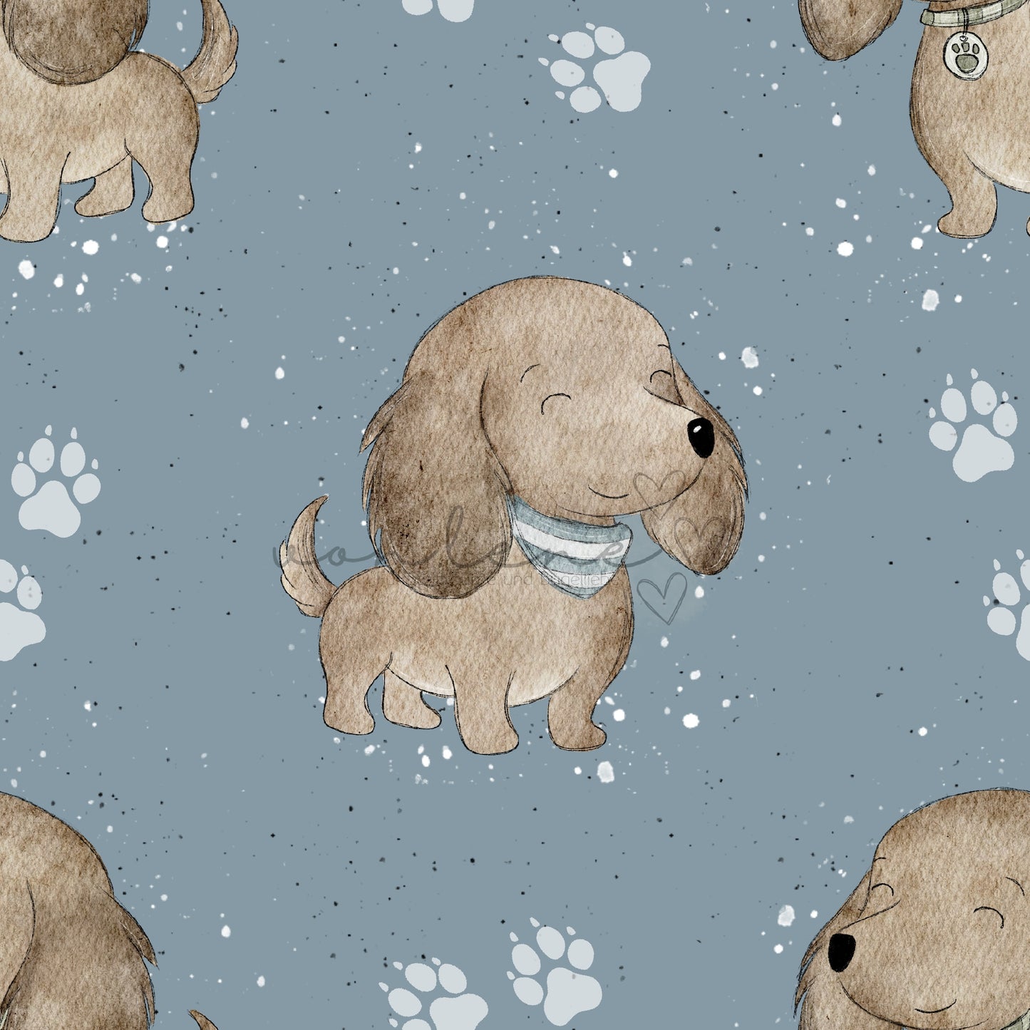 Dackelliebe digitales Design