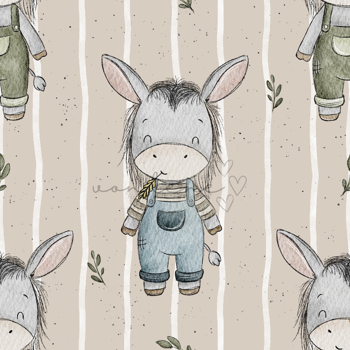 Emil der Esel digitales Design