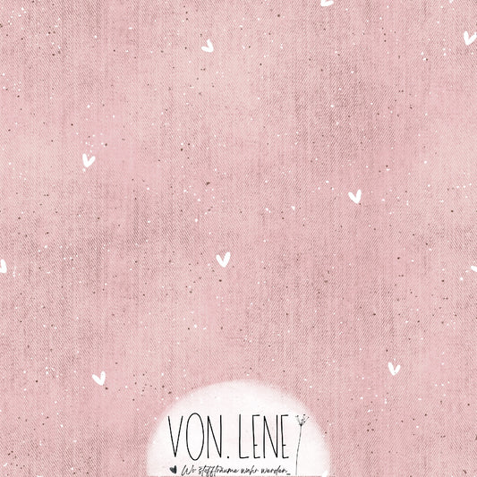 Vorbestellung 06 Jersey Blumenhase Denim rosa