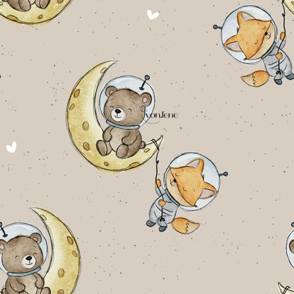 Astronauten digitales Design