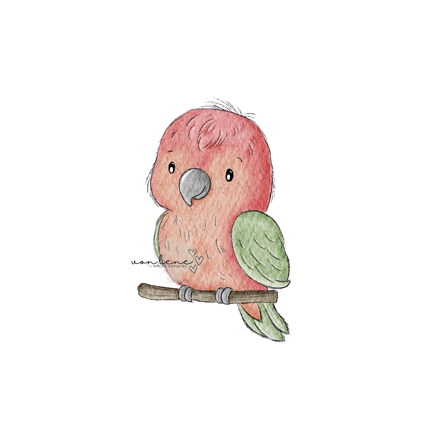 Papagei digitales Design