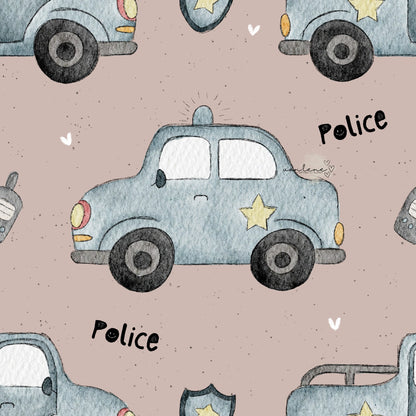 Polizeiauto digitales Design