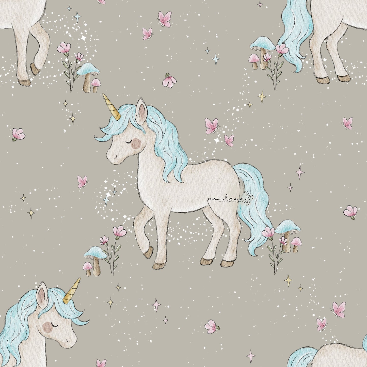 Einhorn digitales Design