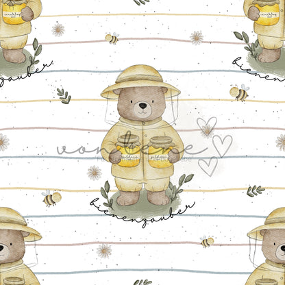 Honigbär Design Digital inkl. PNG Datei (auch ohne Schriftzug möglich)