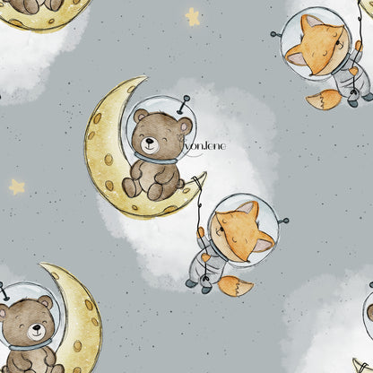 Astronauten digitales Design