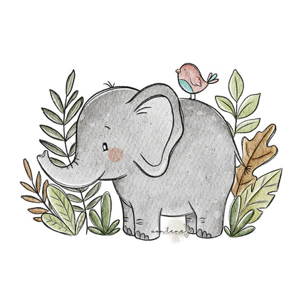 Elefant digitales Design