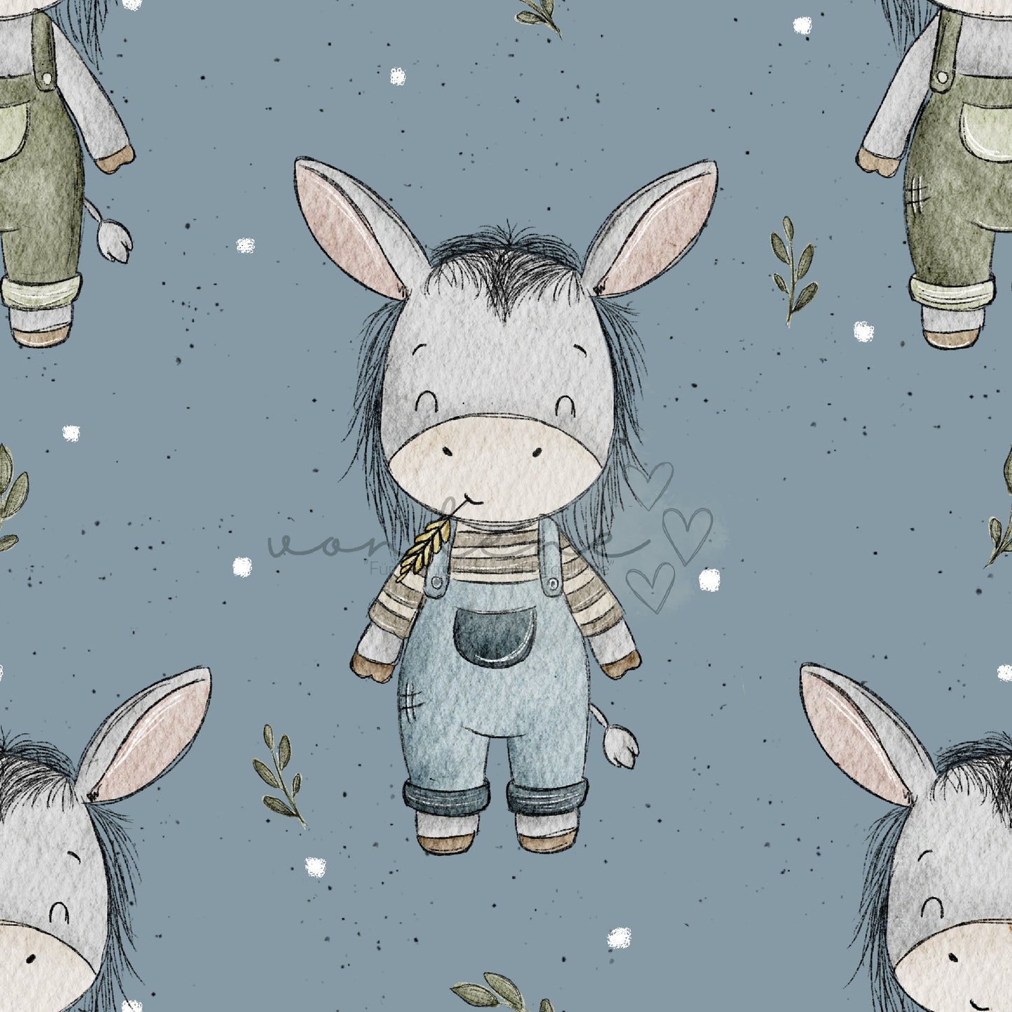 Emil der Esel digitales Design