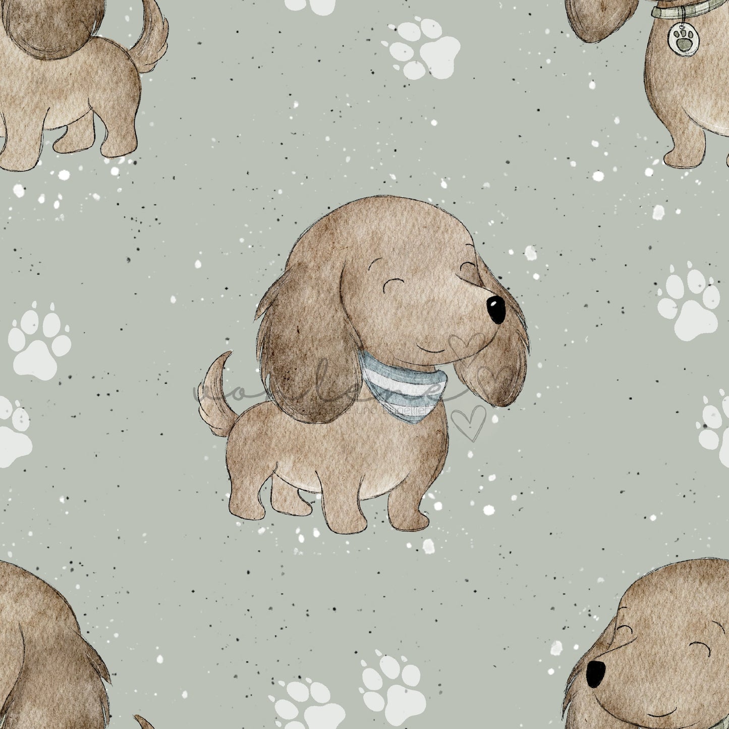 Dackelliebe digitales Design