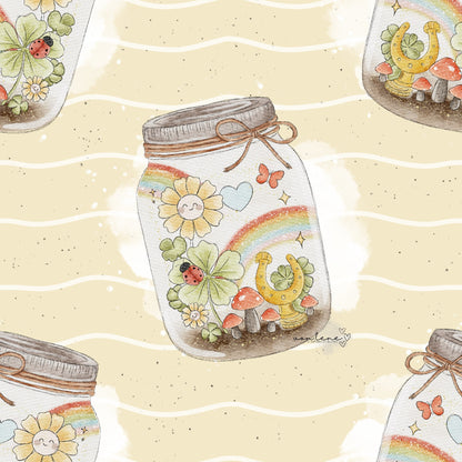 Glück im Glas digitales Design