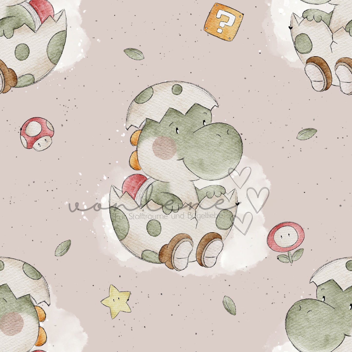 Dino Lino Design Digital inkl. PNG Datei