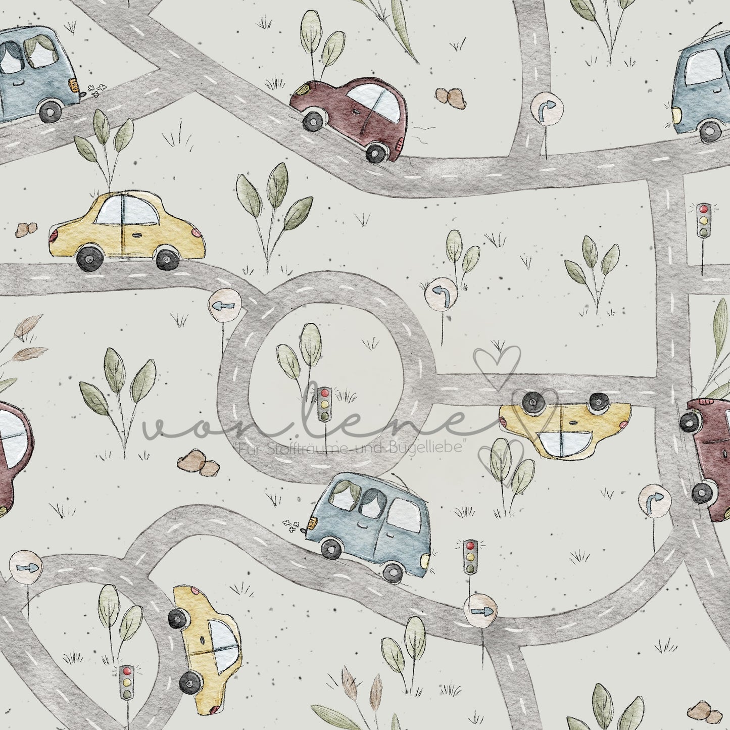 Im Straßenverkehr digitales Design