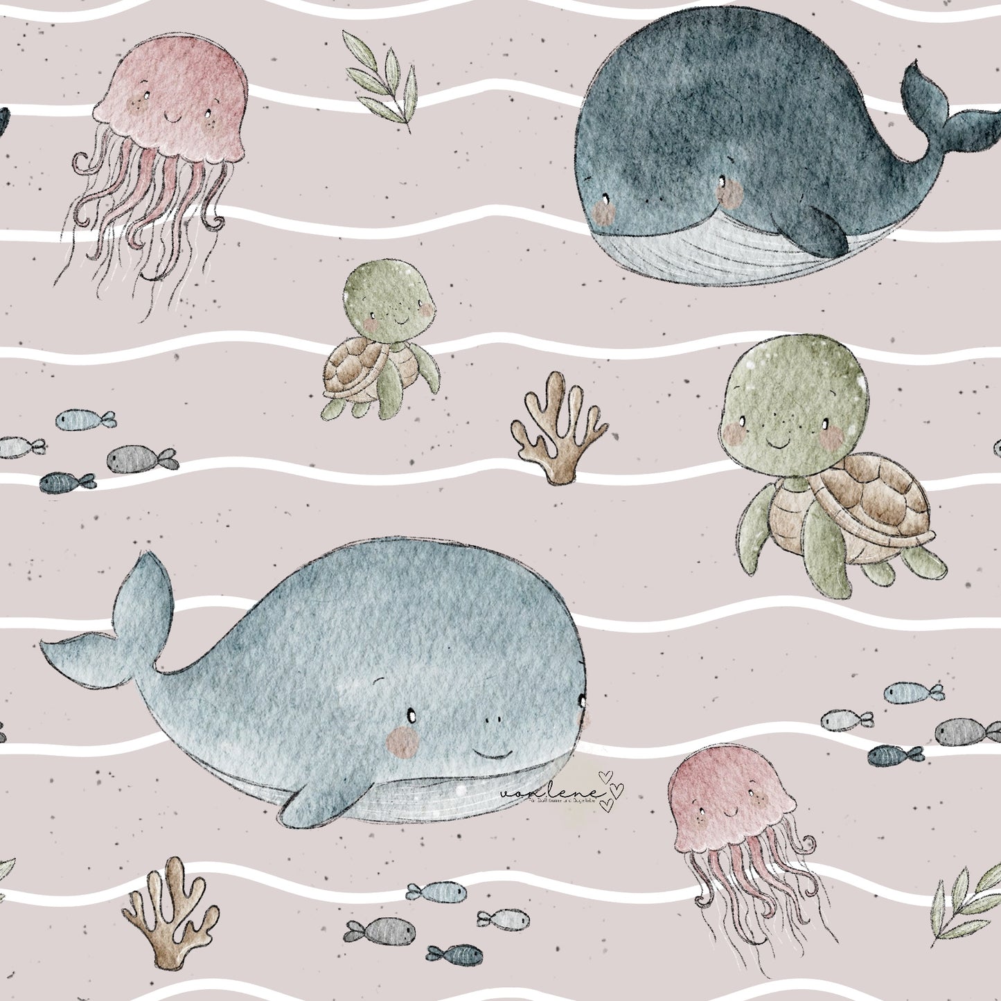 Ocean Friends digitales Design