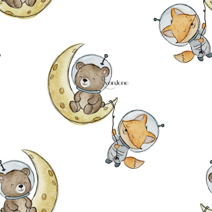 Astronauten digitales Design