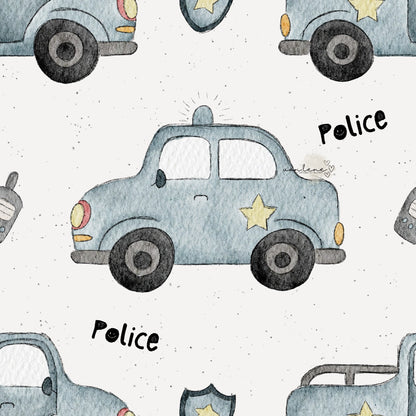 Polizeiauto digitales Design