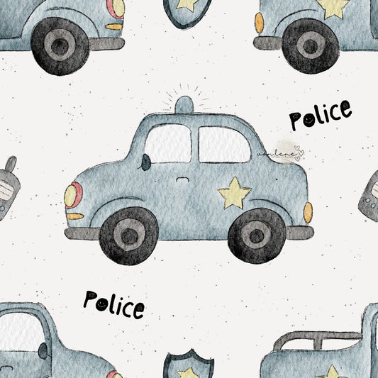 Polizeiauto digitales Design