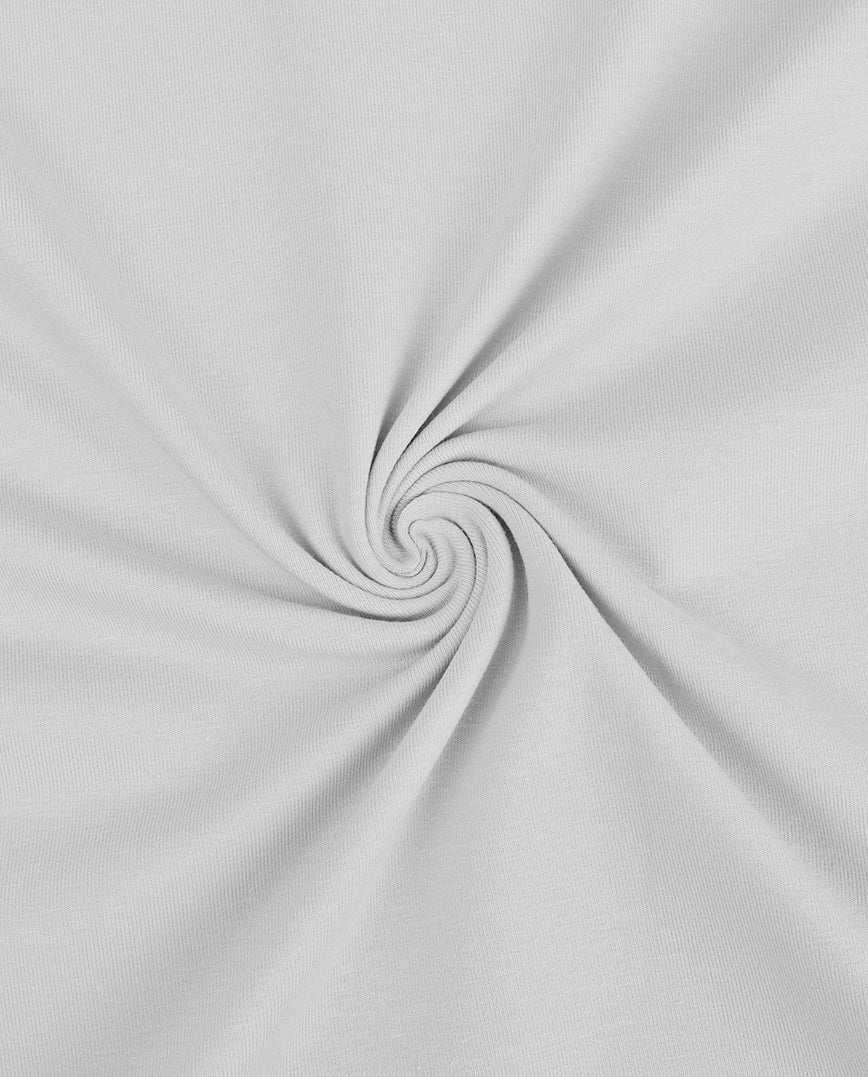 Single Jersey Hellgrau 62