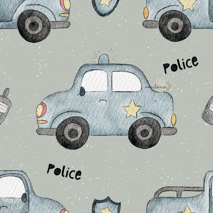 Polizeiauto digitales Design
