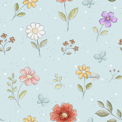 Blumenwiese digitales Design