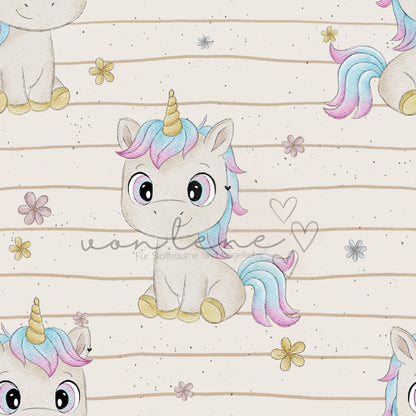 Mina das Einhorn Design Digital inkl. PNG Datei